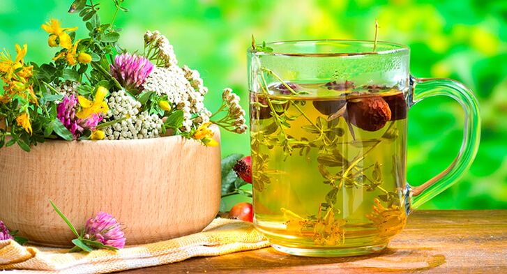 herbal tea alang sa pagtambal sa hip arthrosis